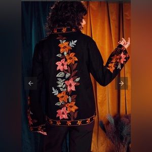The Hippie Shake - Day Tripper Embroidered Jacket